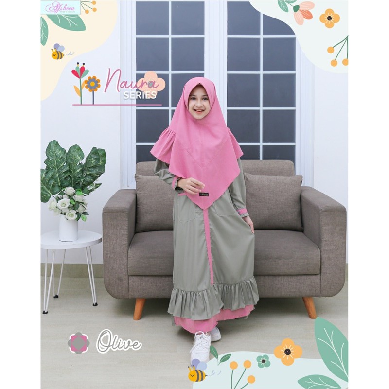 Gamis Naura Junior Afsheen