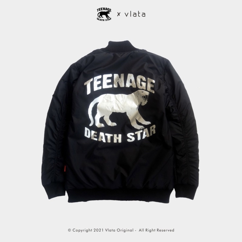 Teenage Death Star X Vlata - Fierce Bomber Jacket