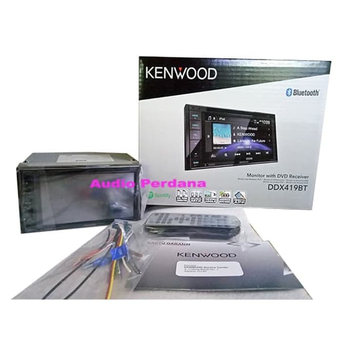 Tape Mobil Double Din Kenwood DDX-419BT Head Unit DDX 419 BT DDX419