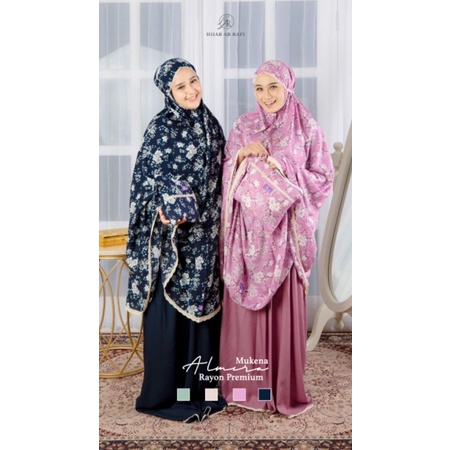MUKENA RAYON√ COD√  Mukena Almira By Hijab Ar Rafi