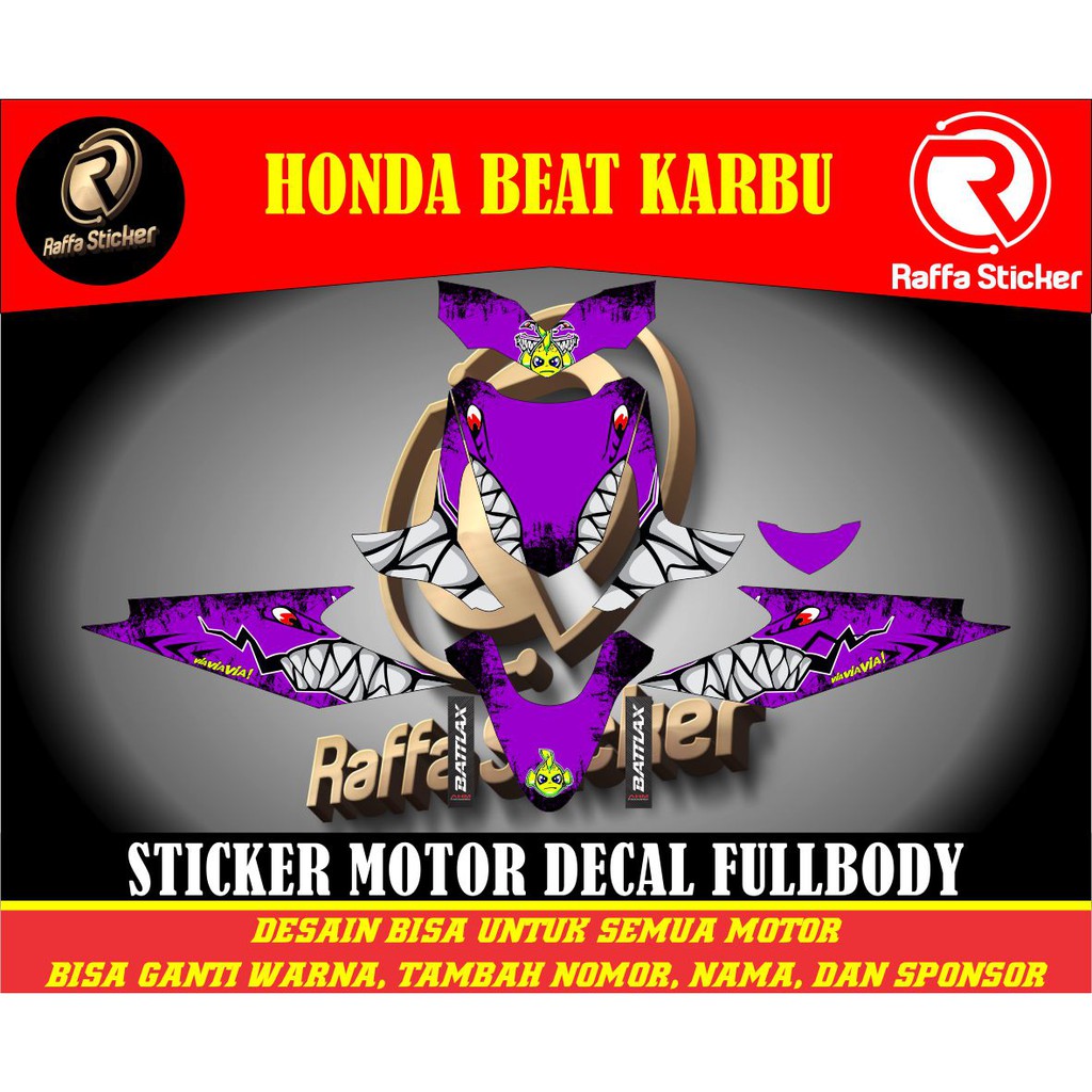 decal beat karbu decal beat karbu full body stiker beat karbu stiker beat karbu stiker motor beat