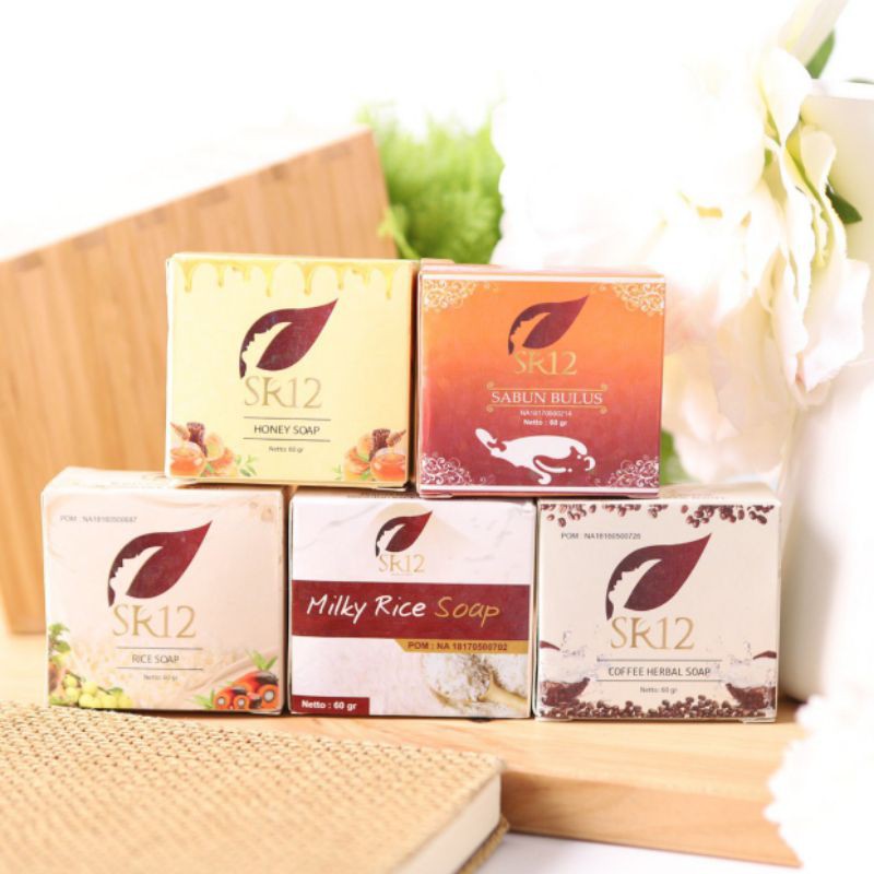 SABUN WAJAH SR12/FW Coffee/FW Honey/FW Green Tea/FW Madu/Rice Soap/Milkyrice soap/Honey Soap AMPUH
