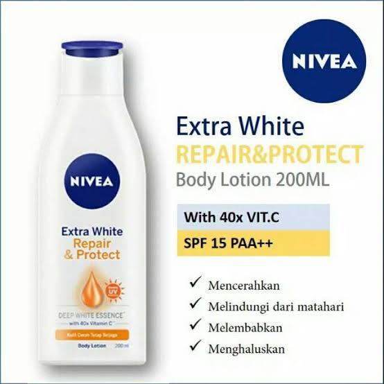 NIVEA Body Care Extra White White Repair and Protect SPF15 400ml
