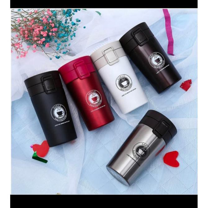 Aman Termos Kopi Termos Coffee Vacum Tumbler Gelas Mug Coffee Panas Dingin Limited