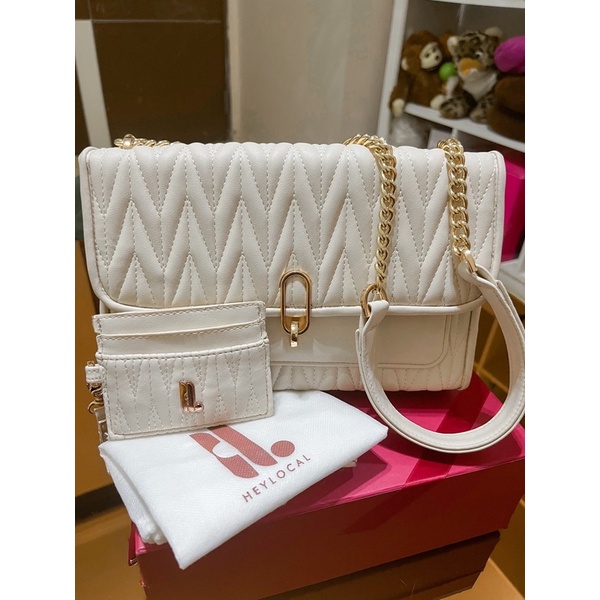 Amour Bag Vanilla by Heylocal.id ( PRELOVED )