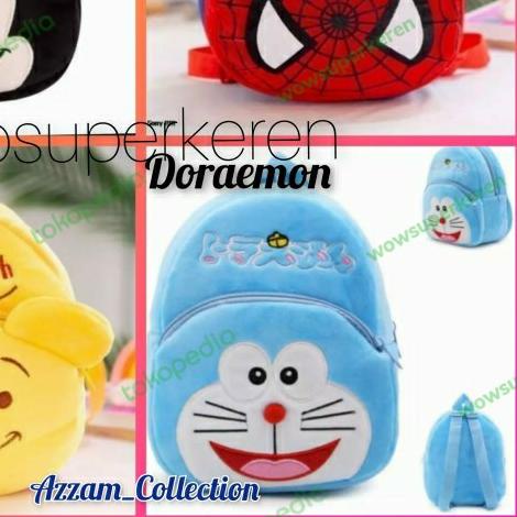 ☻ Tas anak laki laki balita tas ransel anak paud - doraemon ♠