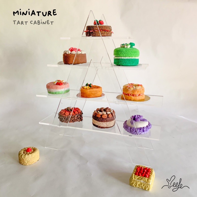 Miniature cake shop | Miniatur furnitur kue
