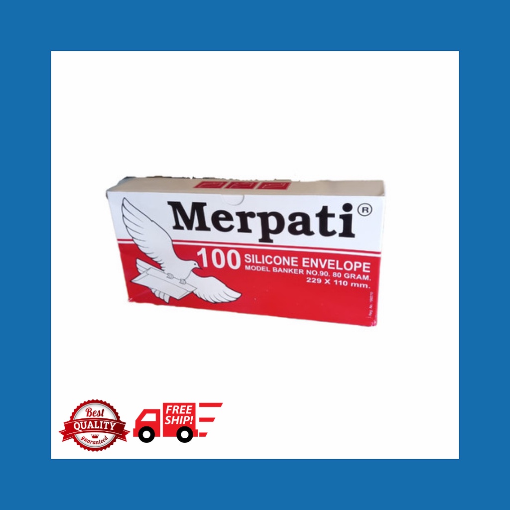 

Amplop Putih Merpati Silicon 90 80 gr Isi 100 pcs Envelope