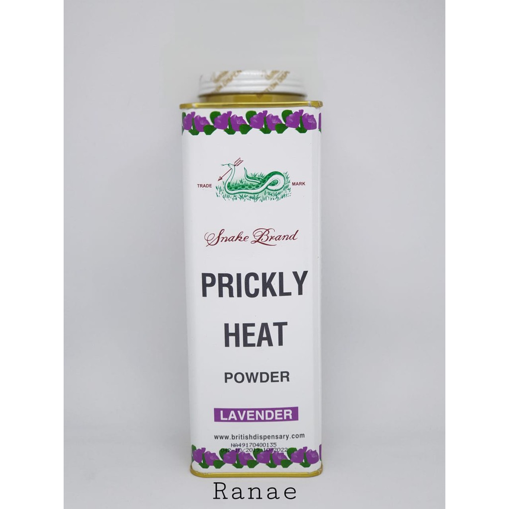 300g Prickly Heat Powder LAVENDER - Bedak biang keringat