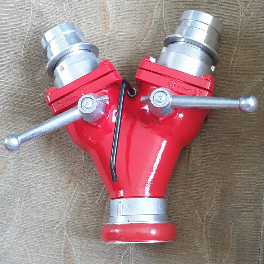 Y Connection 2.5"x2.5"x2.5" Cabang Selang Pemadam | Coupling Y Import China