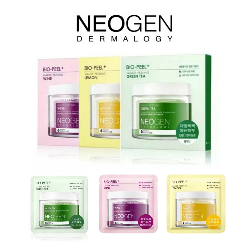 NEOGEN DERMALOGY Bio Peel Gauze Peeling Sachet / Exfoliating Pad Sachet isi 1 Pad