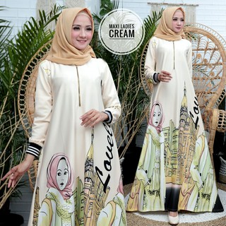 015 Maxi LADIES Busana Muslim Baju  Pakaian  Gamis  Maxi 