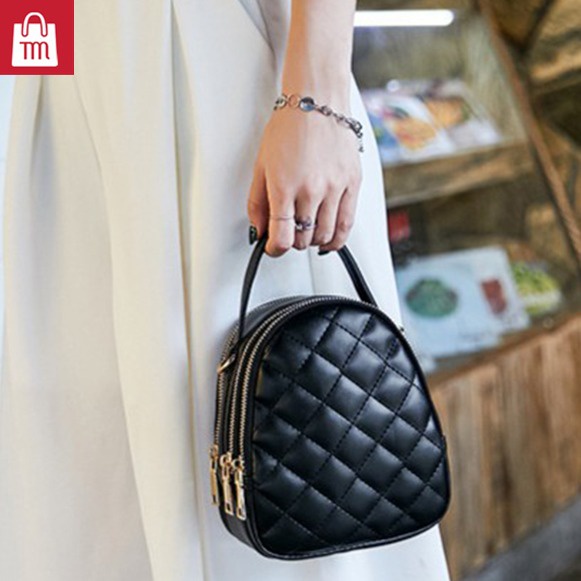 Tas Selempang Wanita Fashion Import Velvet Tas Wanita Mini Sling Bag Hand Bag Kekinian Berkualitas Traco