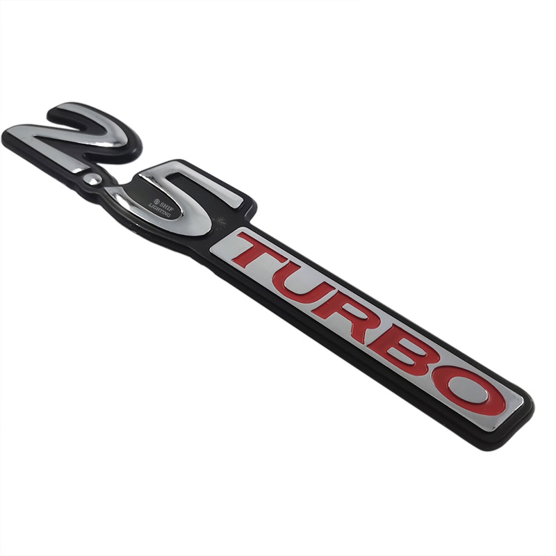 1pc Stiker Emblem / Badge Tulisan 3.5 &quot;Pengganti Bahan ABS Untuk Belakang Mobil 3.0 3.5&quot;