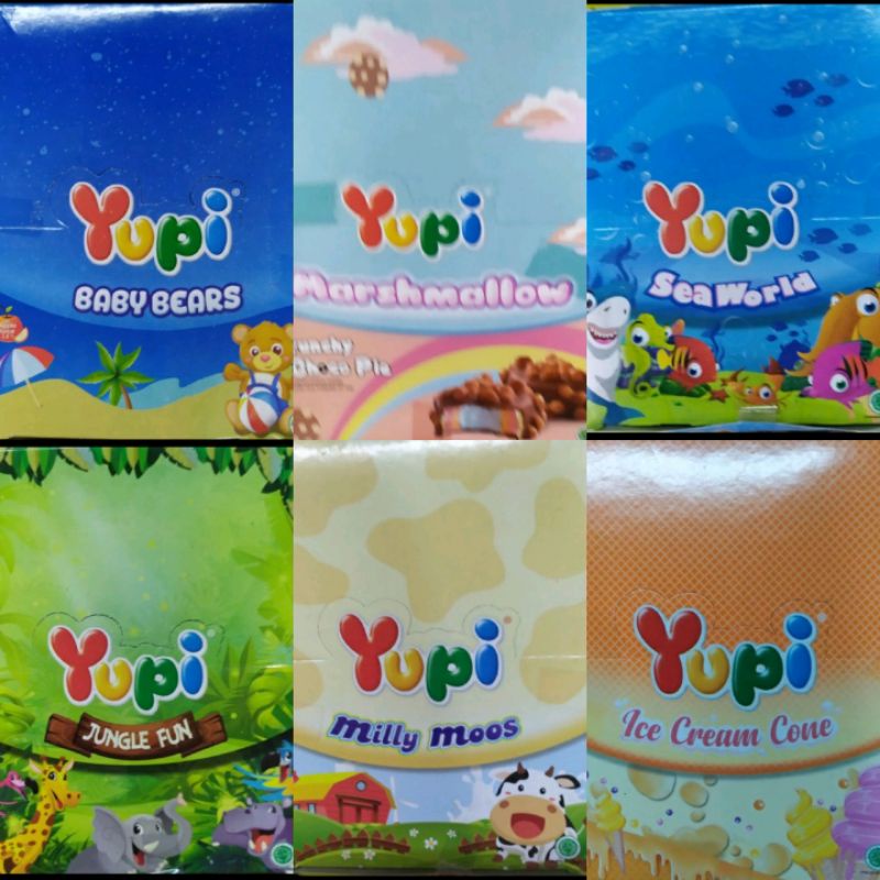 

Permen Yupi Aneka Rasa Dan Bentuk ( isi 20 pcs @9gr )