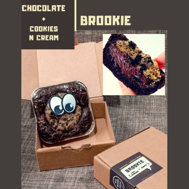 

Cookies n Cream - Brookie