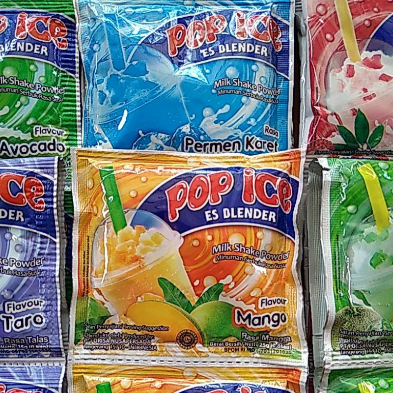 Pop Ice Renceng termurah isi 10 sachet