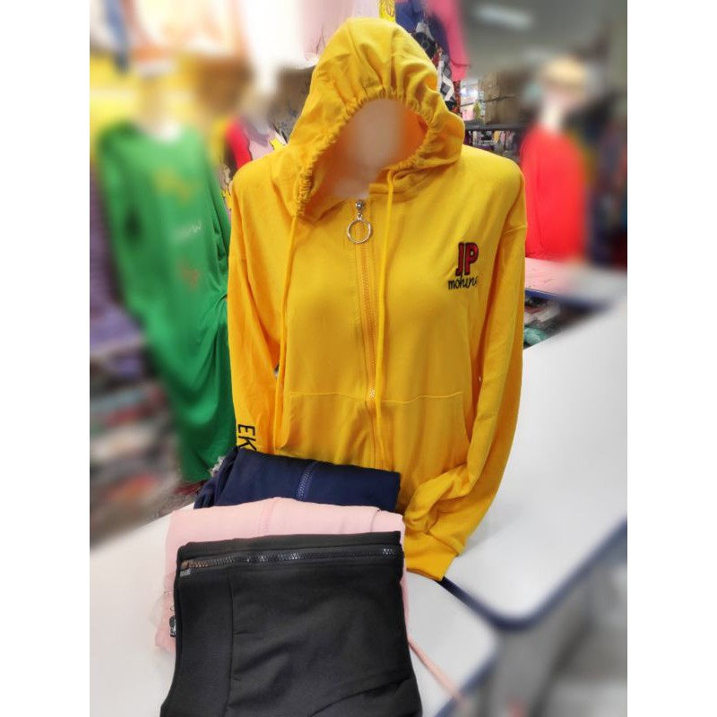 Jaket kaos remaja wanita import