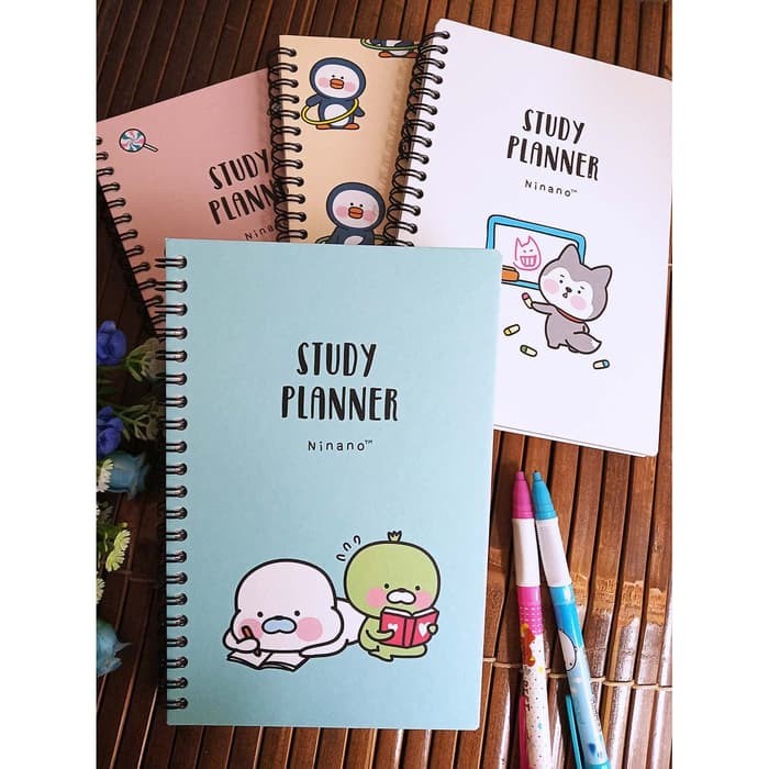 

Produk Unggulan Weekly Planner / Buku Tulis Agenda Diary - Study Planner Ninano Limited
