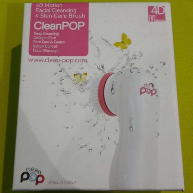 (Preloved) Clean Pop 4D Motion Facial Cleansing & Skin Care Brush