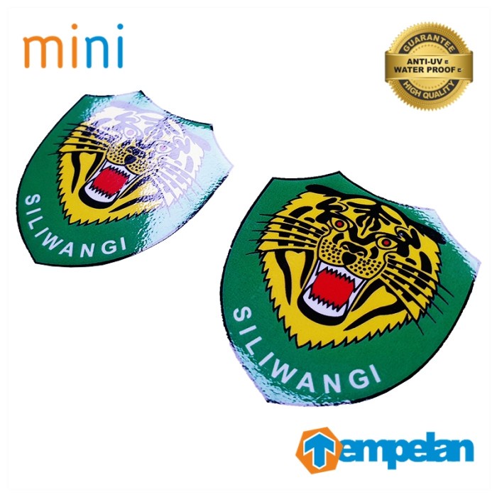STIKER MINI KODAM SILIWANGI
