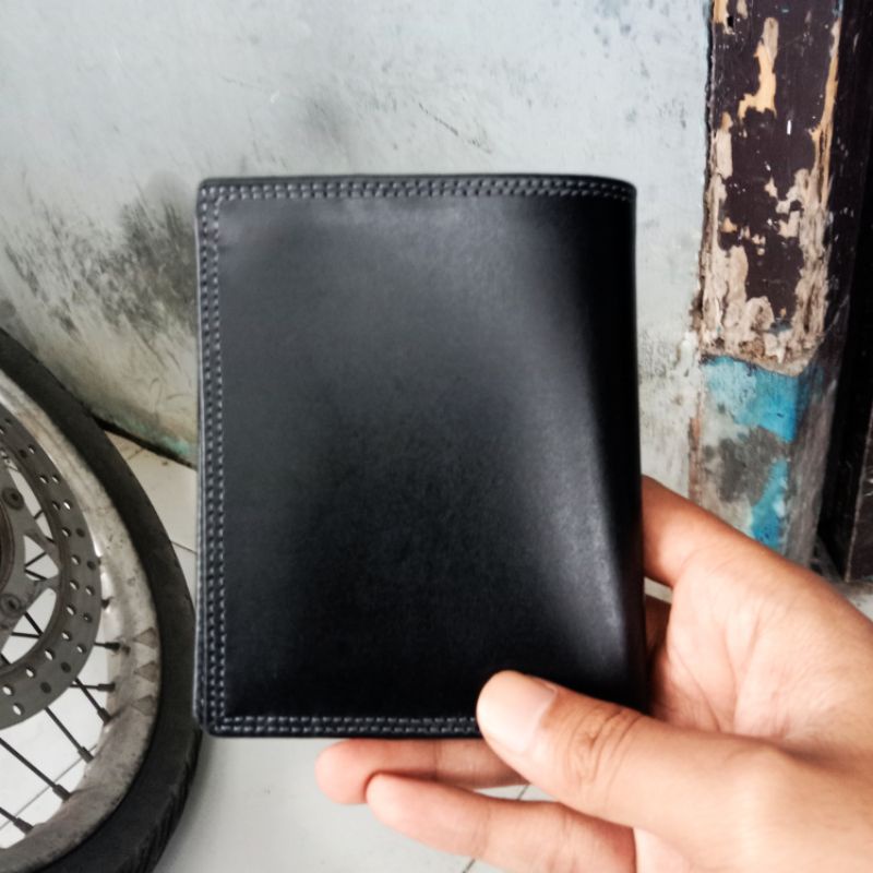 Dompet Kulit Berdiri 100% Full Kulit Luar Dalam Full Up Premium