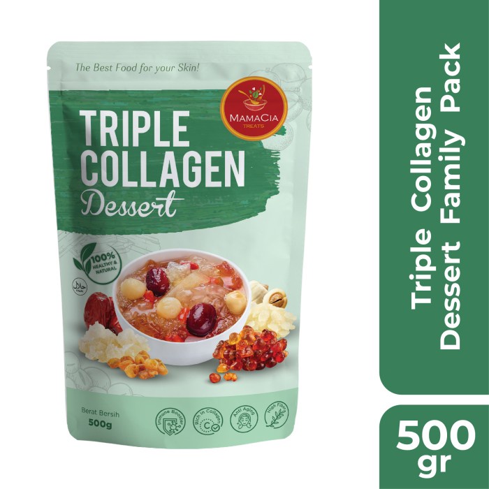 

Paket Triple Collagen Family pack Mamacia Treats / healthy dessert (BERKUALITAS)
