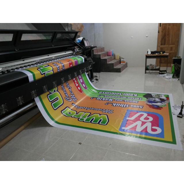  Cetak  Banner  Spanduk MMT Bahan Flexi 260 Gram 