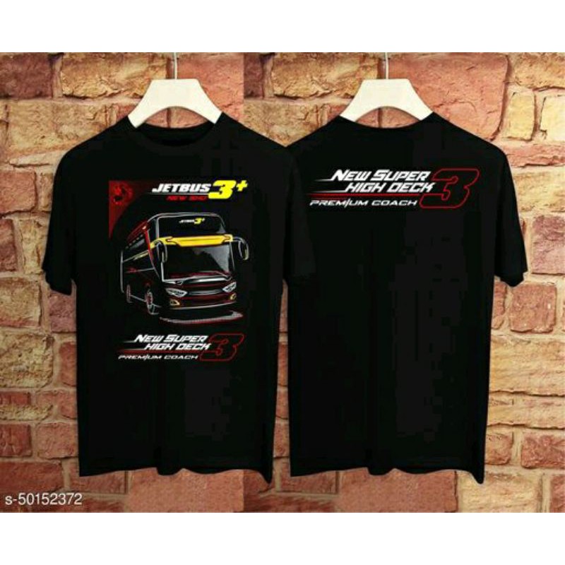 Kaos JETBUS HD DISTRO Driver Bus Mania New Sablon JetBusHD