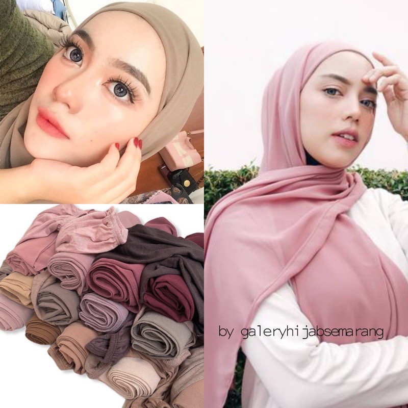 Pashmina Inner 2 in 1 Inner / Pashmina INNER 2 in 1 Ceruty Premium / Pashmina Hodie