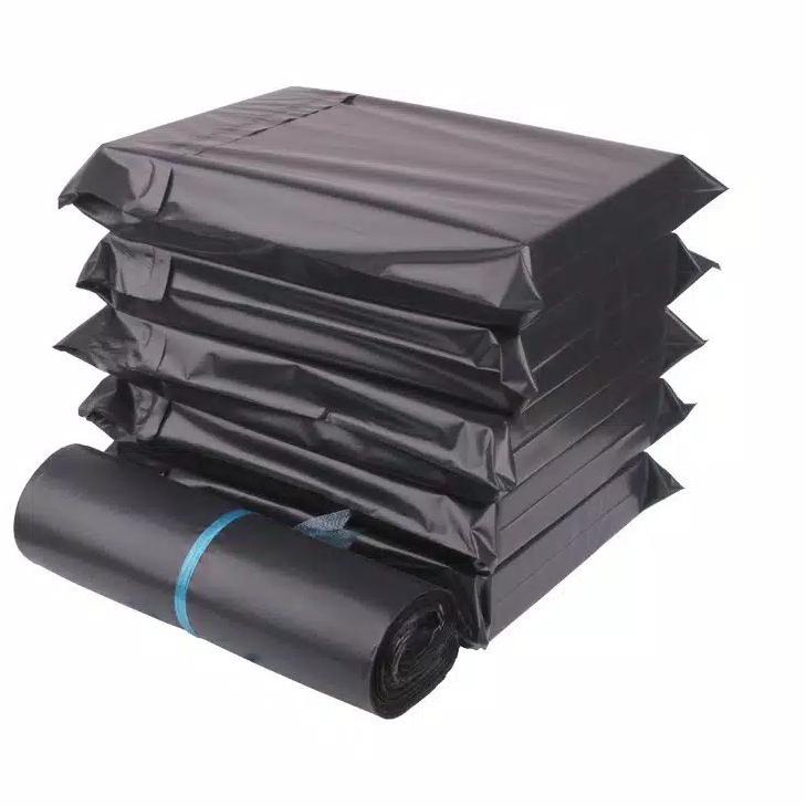 

オ Polymailer uk. 30x40 Kantong Plastik Amplop Packing Online Shop Perekat Polimailer Hitam ㊞