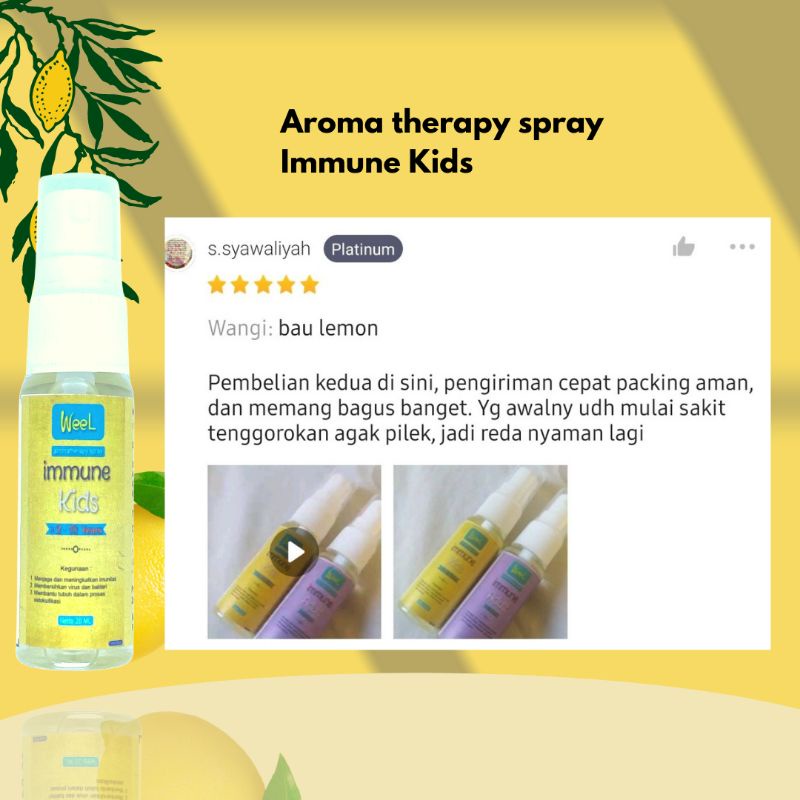 Essential Oil Weel Immune Kids