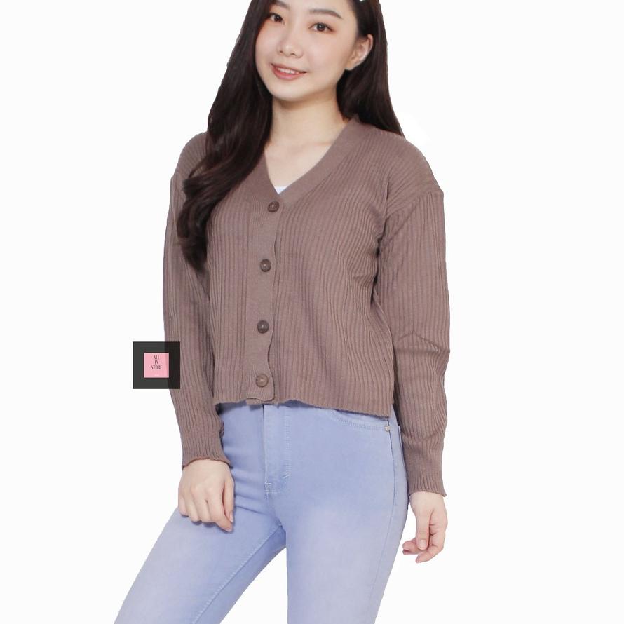[AIS] Cardigan / WILLY / Atasan Wanita / Outwear Wanita / Kardigan Wanita / Outer / Cardigan Rajut /