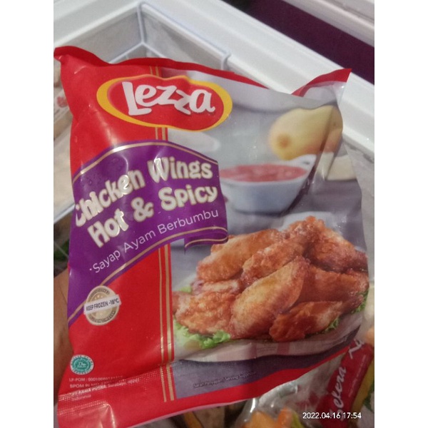 

Lezza chicken wings hot & spisy