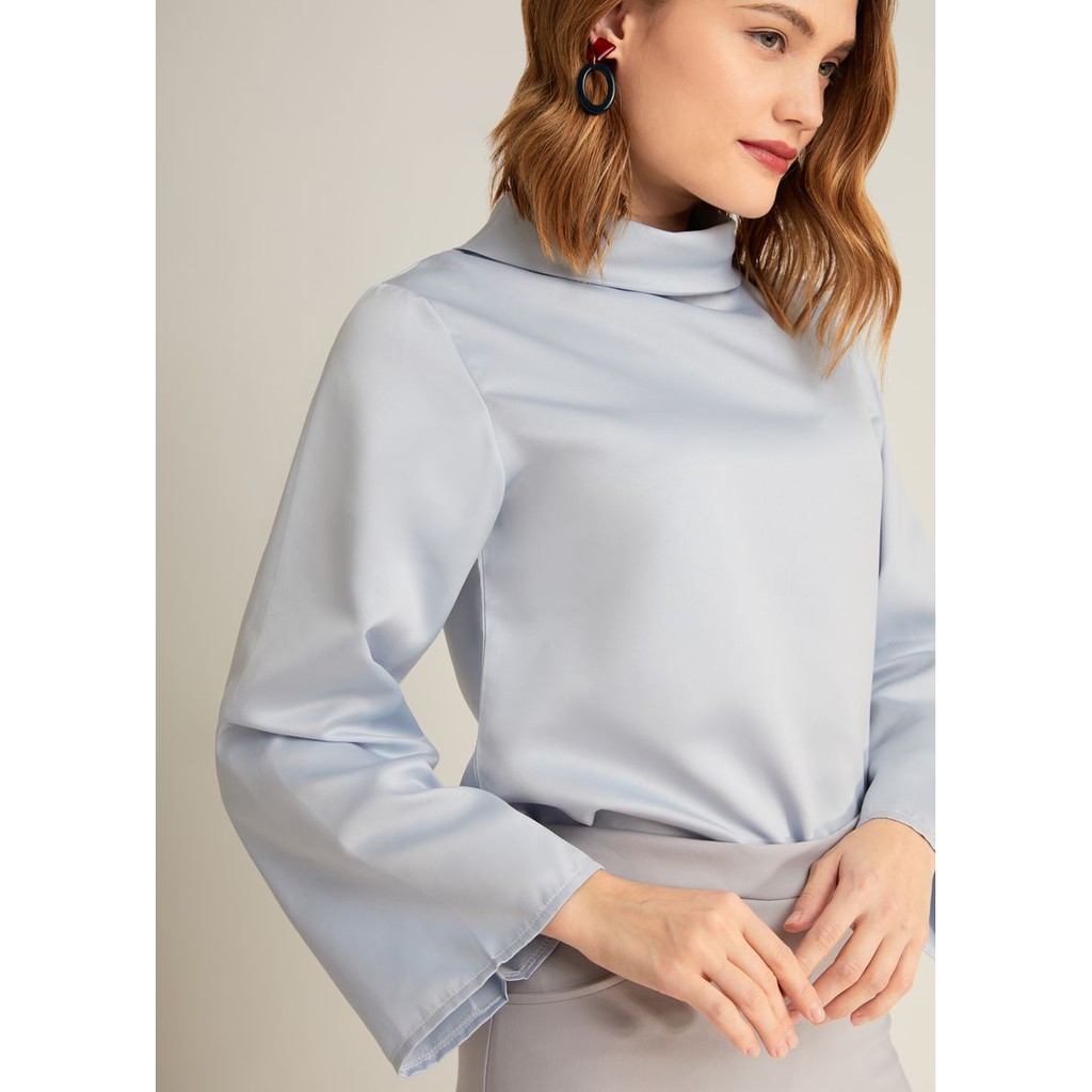 Laiqa Luna Grey Blouse