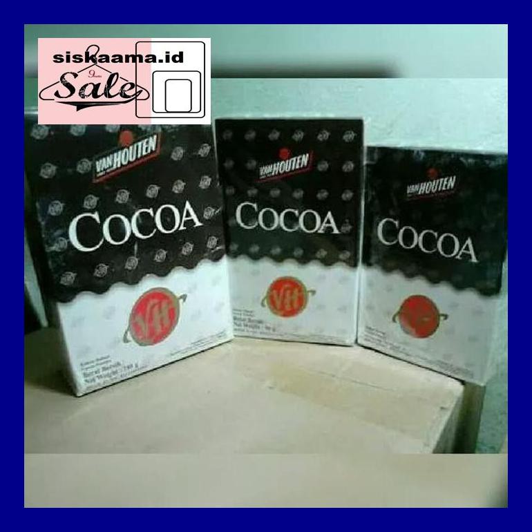 

A40D0Yh Cokelat Bubuk Van Houten 180Gram D50Tr40V