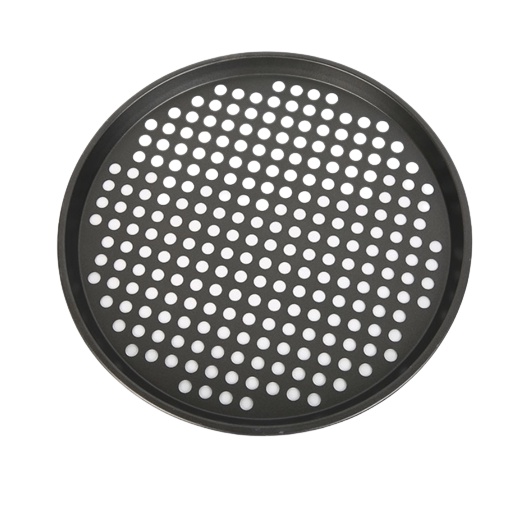 Adda Home - Round Baking Tray Loyang Pizza Bulat Ada Lubang Anti Lengket High Carbon Steel