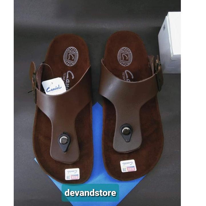Langsung Order Sandal carvil kulit/ Sandal pria / Sandal wanita / Sandal pria dan wanita terbaru