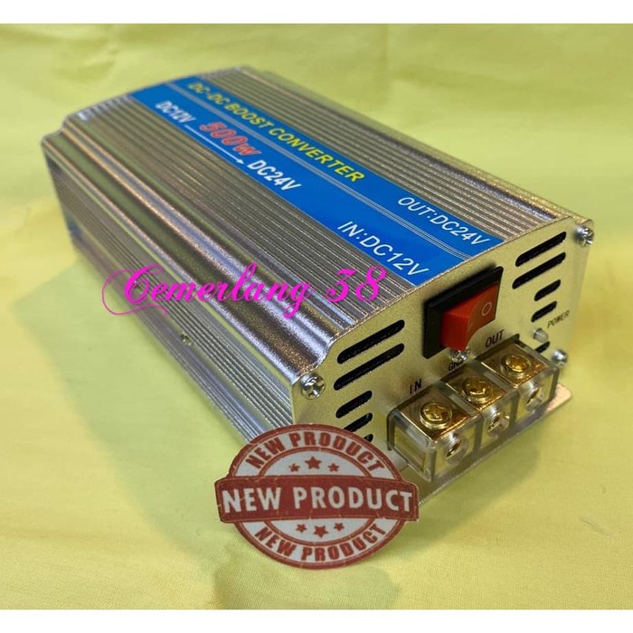 Step Up 12V - 24V 500W DC DC Converter 12 V to 24 V 20 A 500 Watt