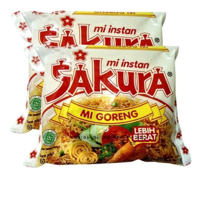 

Ss5g74gfd Mie Goreng Sakura 60 Gr Mie Instan Ff04151