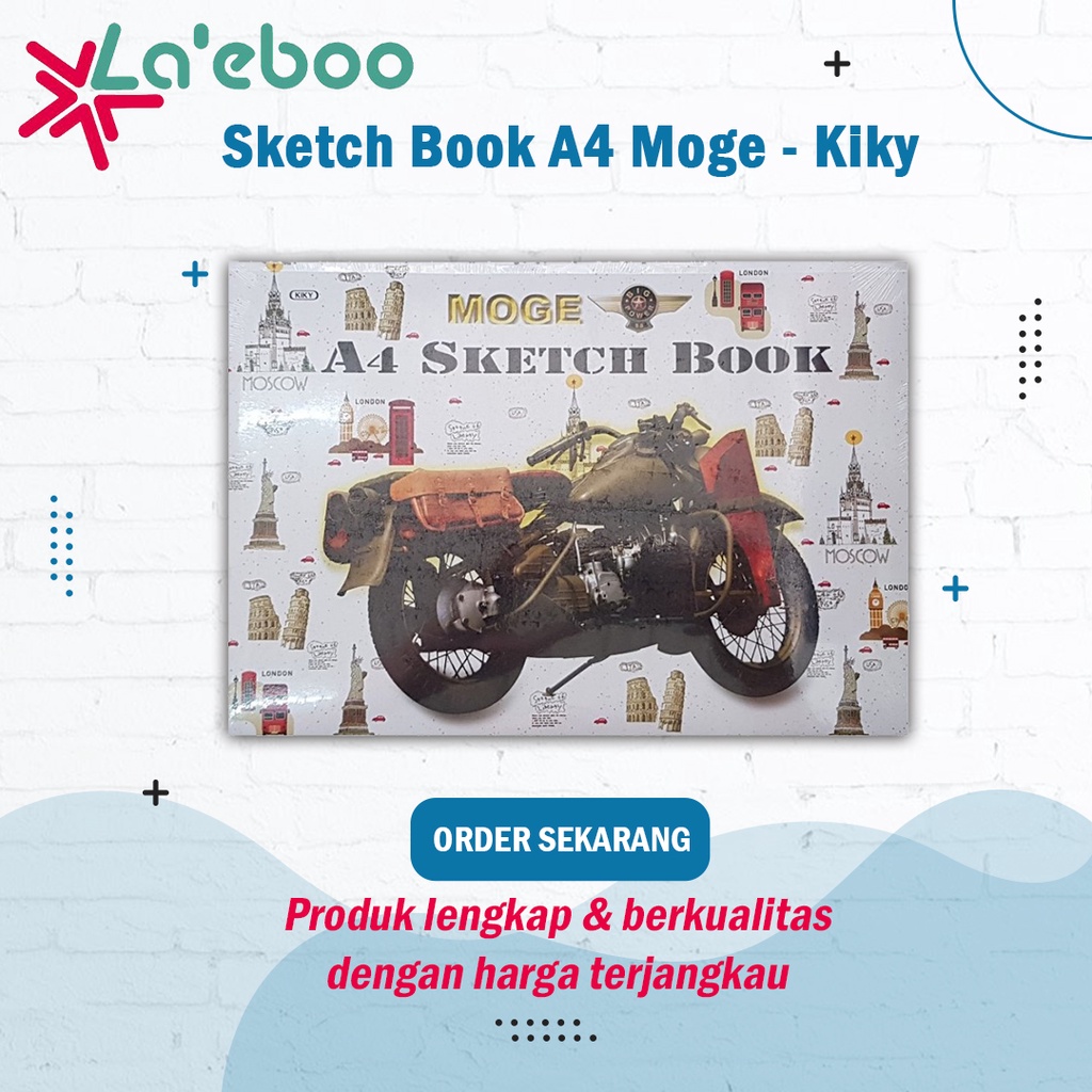 

Sketch Book A4 Moge Kiky