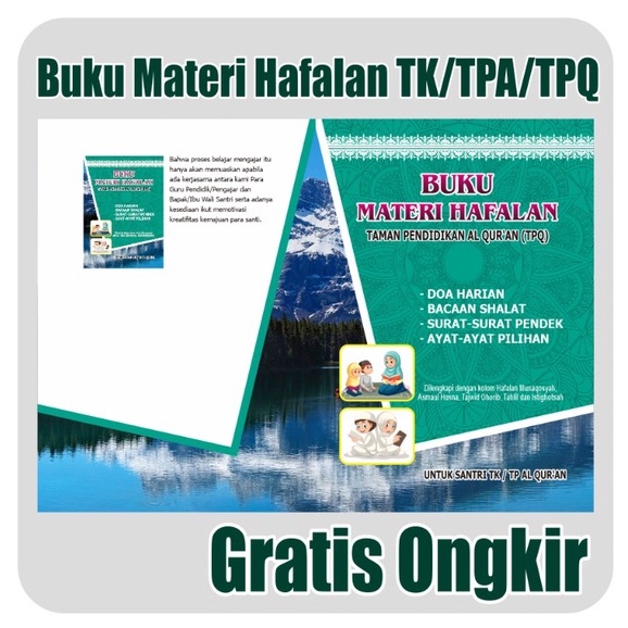 

Buku Materi Hafalan Santri TK & TPA Isi 60 Halaman