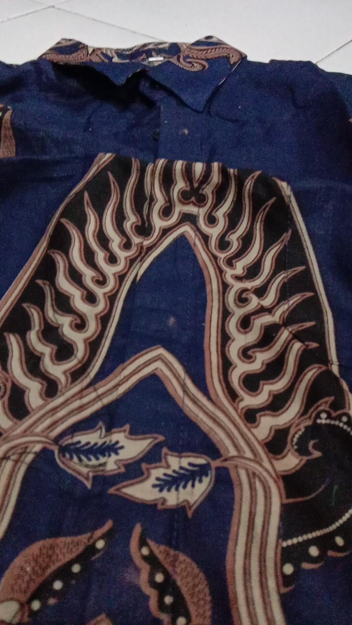 Kemeja Batik Pria Lengan Panjang Size M L Xl Xxl