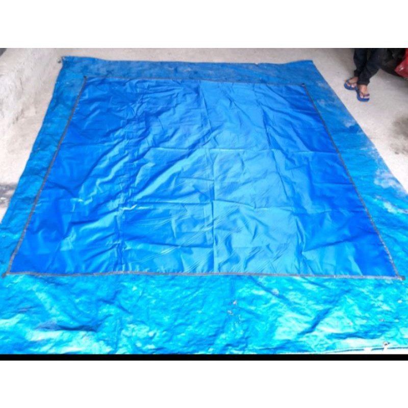 footprint alas tenda bahan terpal 3x4