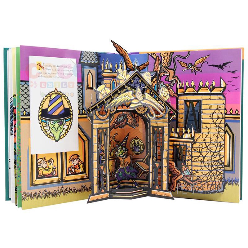 Pop Up 3D Board Book The Wonderful Wizard of OZ Buku Anak Ready Stock