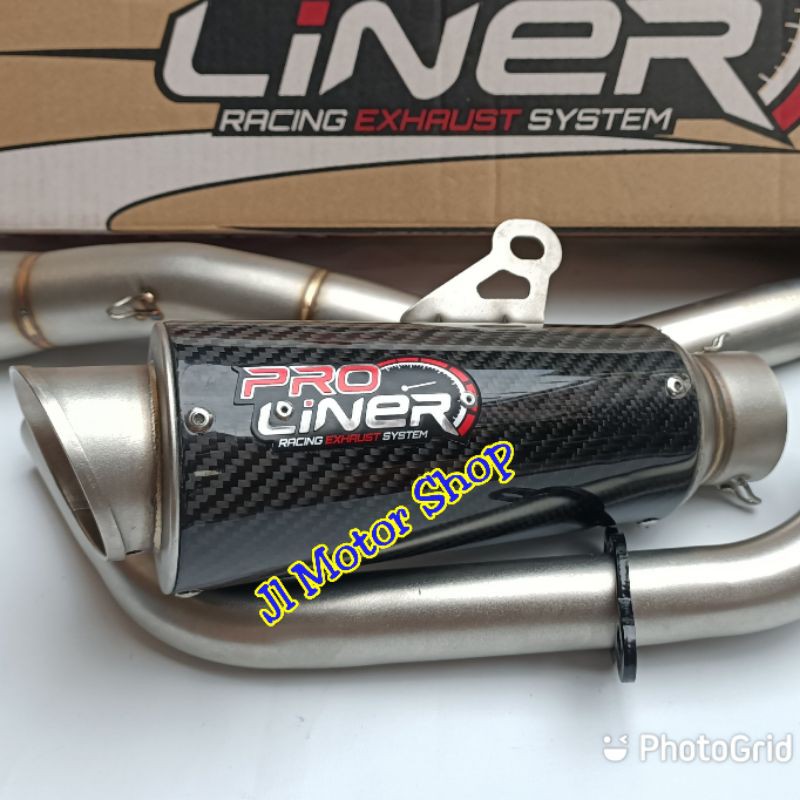 Knalpot Proliner Pro Liner TR1 R TR-1R Carbon Yamaha All New R15 V3 VVA - MT-15 - XSR 155 Original