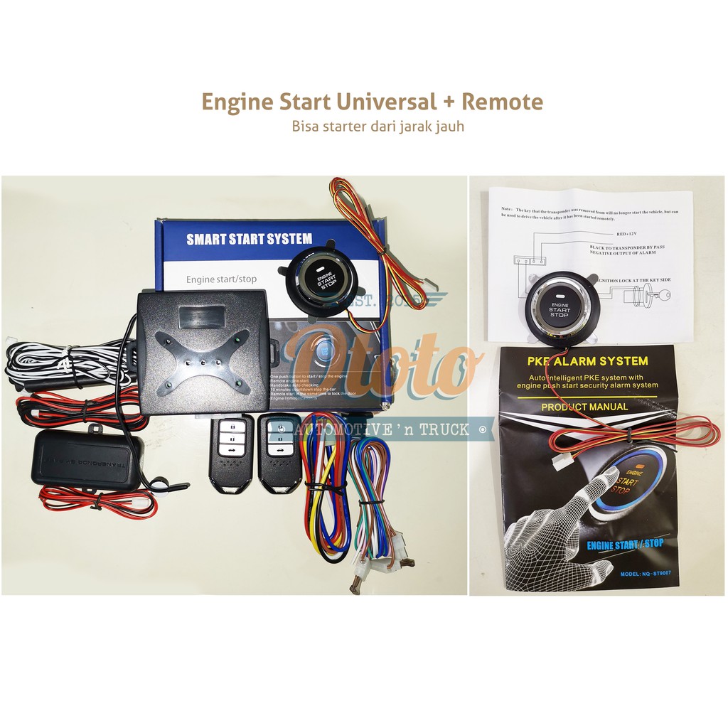 Starter mobil Engine Start Universal + Remote