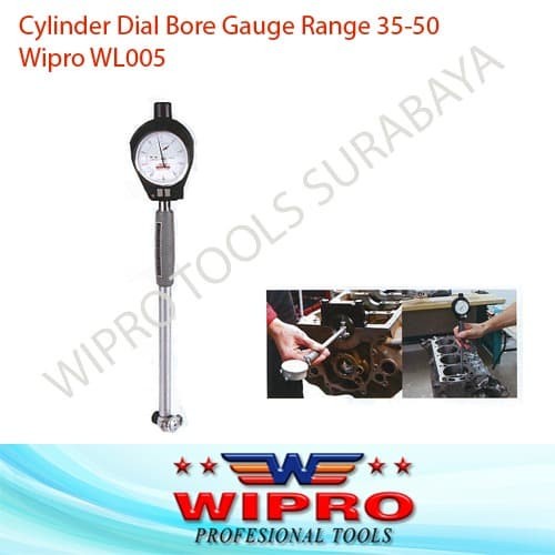 Cylinder Dial Bore Gauge Range 35-50 WIPRO WL005