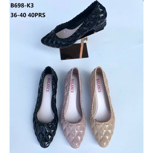 Sepatu Wedges Jelly Wanita YULITA B698