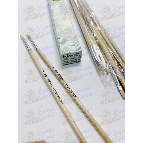 

Kuas Gambar Eterna 2 Inch | Kuas Lukis | Artist Paint Brush | ATK